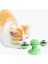 Buffer® Pet Malzemeleri Vantuzlu Fırıldak Toplu Dönen Şeffaf Depo Tasarım Interaktif Kedi Oyuncağı 1