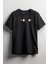 Imposter Baskılı Unisex T-Shirt Siyah 1