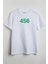 Squid Game 2 - 456 Baskılı Unisex T-Shirt Beyaz 1