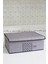 Gri Keçe Kapaklı Baza Kutusu 50X40X19 Cm, 3'lü Set 5