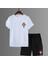 Portekiz Milli Takım Forma Cristiano Ronaldo Futbol Sırt Baskılı Unisex Tişört T-Shirt Şort Takımı 2