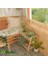 Bambu 1metre Yükseklik x 4 Metre Genişlik Bambu Kamış Hasır Çit Dekoratif Bahçe Balkon ve Duvar Çit 1