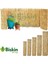 Bambu 200CM Yükseklik x 250CM Genişlik Doğal Bambu Kamış Hasır Çit Dekoratif Bahçe Balkon ve Duvar 3