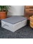 4'lü Mega Boy Baza Altı Bavul Içi Dolap Düzenleyici Organizer, 75X40X20, Gri 5
