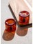 CAM0456 Yuvarlak Tuzluk Biberlik 2 Li Set Amber 6x5 cm 4