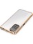 Xiaomi Redmi Note 11 Kılıf Razer Lensli Silikon - Gold Drstr 3