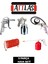 50 Litre Kompresör 5 Parça Havalı Set +100 Litre Köpük Tankı Oto Yıkama Set 5