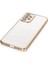 Samsung Galaxy A73 5g Kılıf Razer Lensli Silikon - Gold Drstr 4