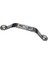 Dekoratif Zamak Kulp Dıştan - 64MM, Nikel, 1 Adet 1