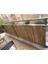 50 cm x 6 m dayanıklı sarı hasır bahçe ve balkon çiti, şık tasarım 3