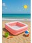 Çocuklar Için Serinleme Kare Havuz, 86X25, Pembe, Eğlenceli Yaz Aktiviteleri 4