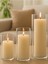 Şeffaf 3'lü Silindir Mumluk Seti, Yüzen Mum ve Hediye Seçeneği 5