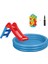 Mavi Kaydıraklı Oyun Seti 168X38 cm Havuz ve Toplar ile Eğlence Paketi 1