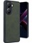 Xiaomi Poco X7 Pro Kılıf Aras Deri Kapak - Koyu Yeşil Drstr 1