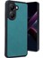 Xiaomi Poco X7 Pro Kılıf Aras Deri Kapak - Açık Yeşil Drstr 1