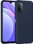 Xiaomi Redmi 9t Kılıf Nano Içi Kadife Silikon - Lacivert Drstr 1