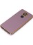 Xiaomi Redmi Note 9 Kılıf Volet Silikon - Mor Drstr 4