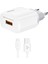 Lightning USB Girişli 3.0 Hızlı Şarj Aleti, Yüksek Hızda Şarj Eder. Güvenli Şarj Için Akım Korumalı, Telefonunuzu Tanır ve Maksimum Hızda Şarj Eder. Lightning Girişli Cihazlar Için Uyumlu 1