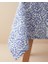 Home Carnival Floral Polyester Masa Örtüsü Mavi 3