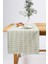 | Keten Piti Kareli Runner - Piknik Örtüsü 40 x 150 cm (Haki) 2