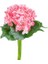 Yapay Çiçek Islak Dokulu Ortanca Buket Pembe 26 Cm. 3