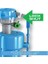 HYR460 Hydroright Hyrdroright Evrensel Su Tasarruflu Tuvalet Tamir Takımı, Çift Yıkama Valfi, Push Btton Kolu, Beyaz 2