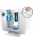 HYR460 Hydroright Hyrdroright Evrensel Su Tasarruflu Tuvalet Tamir Takımı, Çift Yıkama Valfi, Push Btton Kolu, Beyaz 3