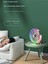 Masaüstü Vantilatör USB Şarjlı Rgb LED Işıklı 3 Kademeli 180° Ayarlanabilir Soğutucu Fan Mavi 3