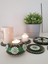 Yeşil Tealight Mumluk, Şık ve Doğal Dekoratif Aksesuar 2