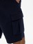 Basıc Gabardin Regular Kargo Lacivert Şort 4