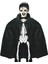 Siyah Renk Yakalı Halloween Pelerini 90 cm 4
