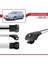 Saab 9-3 Sportwagon 2006-2012 Arası ile Uyumlu Ace-1 Ara Atkı Tavan Barı Gri 3 Adet Bar 3