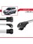 Peugeot 4007 2006-2014 Arası ile Uyumlu Ace-1 Ara Atkı Tavan Barı Gri 3 Adet Bar 3