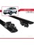 Chery Tiggo 5 2014 ve Sonrası ile Uyumlu Hook Model Anahtar Kilitli Ara Atkı Tavan Barı Siyah 5