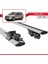 Dacia Lodgy (J92) 2012-2022 Arası ile Uyumlu Hook Model Ara Atkı Tavan Barı Gri 2 Adet 5