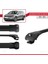 Vw Passat Alltrack B7 2012-2015 Arası ile Uyumlu Ace-1 Ara Atkı Tavan Barı Siyah 3 Adet Bar 3