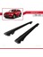 Mazda Cx-9 2016 ve Sonrası ile Uyumlu Hook Model Anahtar Kilitli Ara Atkı Tavan Barı Siyah 4