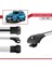 Dacia Sandero Stepway 2012-2020 Arası ile Uyumlu Ace-1 Ara Atkı Tavan Barı Gri 3 Adet Bar 3