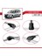 Dacia Logan Mcv 2007-2012 Arası ile Uyumlu Ace-1 Ara Atkı Tavan Barı Gri 4