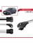 Skoda Octavia (1z) 2004-2012 Arası ile Uyumlu Ace-1 Ara Atkı Tavan Barı Gri 3 Adet Bar 3