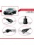 Alfa Romeo 156 (T932) Sw 2000-2006 Arası ile Uyumlu Ace-1 Ara Atkı Tavan Barı Gri 3 Adet 4