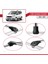 Ford Tourneo Courier 2014-2017 Arası ile Uyumlu Ace-1 Ara Atkı Tavan Barı Gri 3 Adet Bar 4