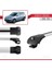 Citroen C-Crosser 2007-2012 Arası ile Uyumlu Ace-1 Ara Atkı Tavan Barı Gri 3 Adet 3