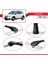 Suzuki Sx4 2006-2013 Arası ile Uyumlu Ace-1 Ara Atkı Tavan Barı Siyah 3 Adet Bar 4