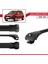 Dacia Sandero Stepway 2008-2012 Arası ile Uyumlu Ace-1 Ara Atkı Tavan Barı Siyah 3 Adet 3