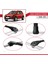 Dacia Sandero Stepway 2008-2012 Arası ile Uyumlu Ace-1 Ara Atkı Tavan Barı Siyah 3 Adet 4