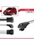Fiat Qubo 2008-2017 Arası ile Uyumlu Ace-1 Ara Atkı Tavan Barı Gri 3 Adet Bar 3