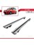 Fiat Panda 2003-2011 Arası ile Uyumlu Hook Model Anahtar Kilitli Ara Atkı Tavan Barı Gri 4