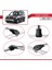Renault Kangoo 2008-2020 Arası ile Uyumlu Ace-1 Ara Atkı Tavan Barı Gri 3 Adet Bar 4