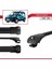 Peugeot Bipper 2008-2016 Arası ile Uyumlu Ace-1 Ara Atkı Tavan Barı Siyah 3 Adet Bar 3